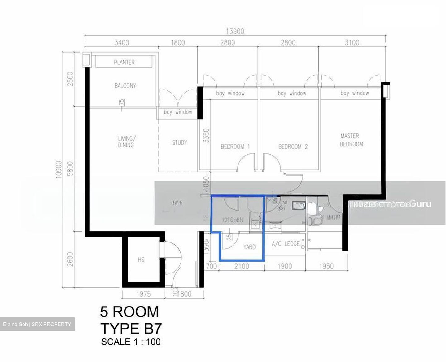 Blk 515B The Premiere @ Tampines (Tampines), HDB 5 Rooms #517290351